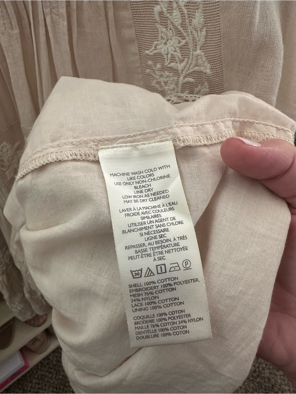 Anthropologie Flowy Embroidered Dress - Picture 12 of 12